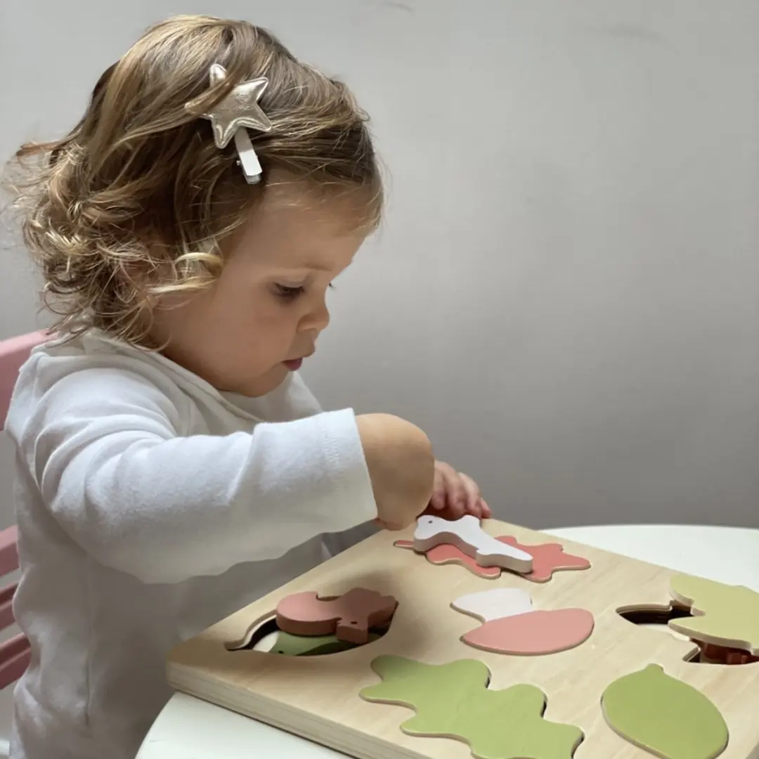 Egmont Toys Houten Puzzel Bos Meerkleurig - 13 Stukjes