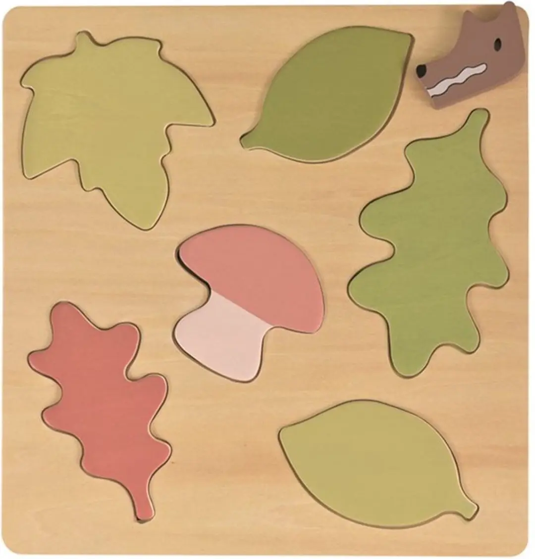 Egmont Toys Houten Puzzel Bos Meerkleurig