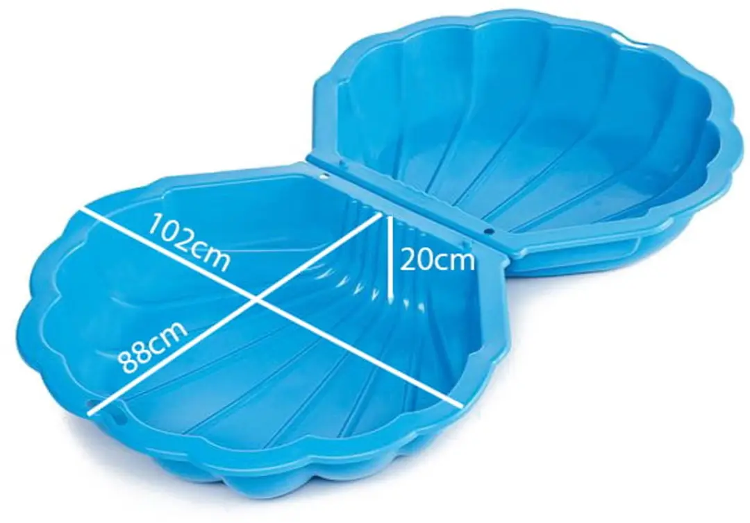 Paradiso Toys Maxi Shell Set 2 Stuks - Blauw