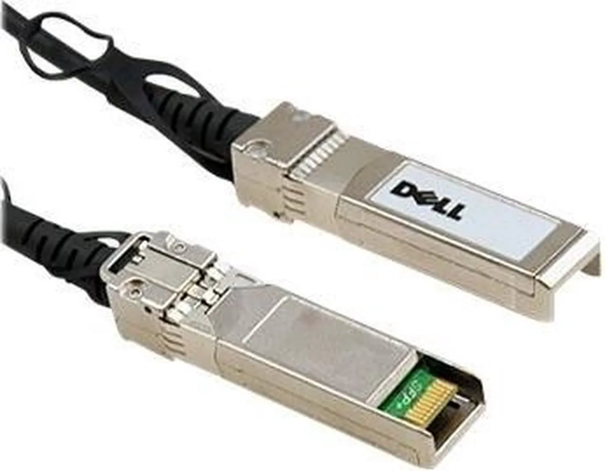 Dell 470-AAVH Glasvezelkabel SFP+ 1m - Zwart