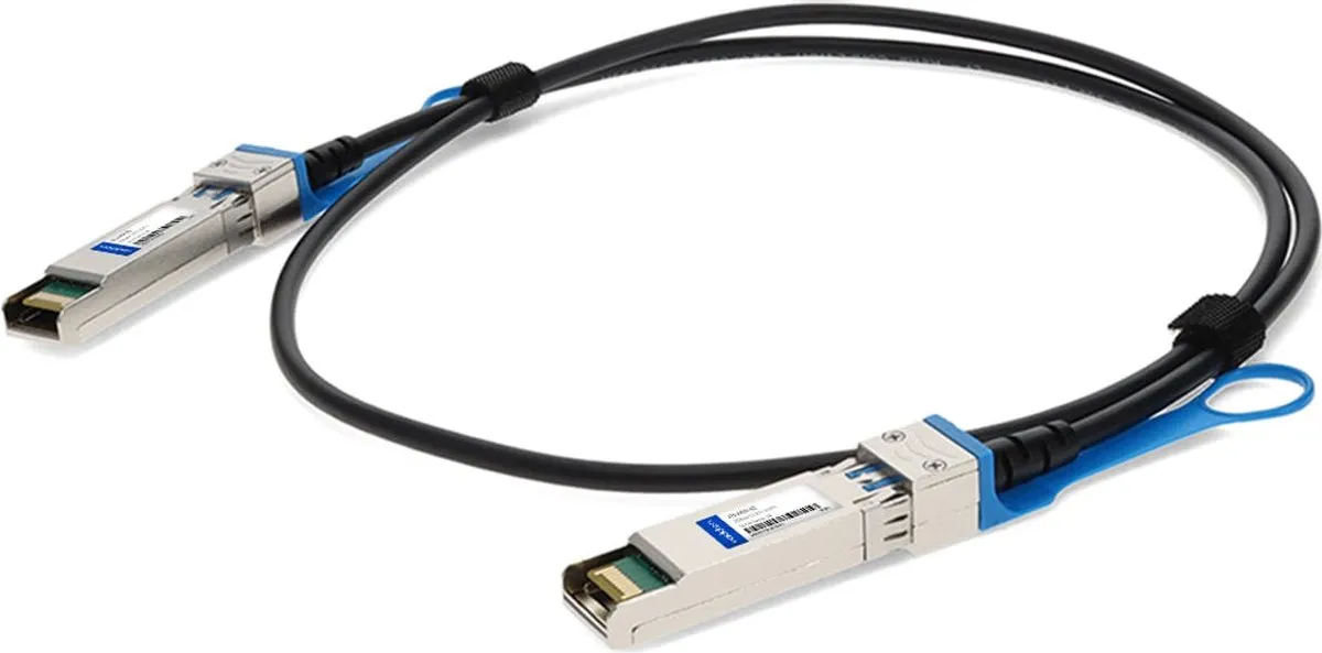 Dell 470-AAVH Glasvezelkabel SFP+ 1m - Zwart