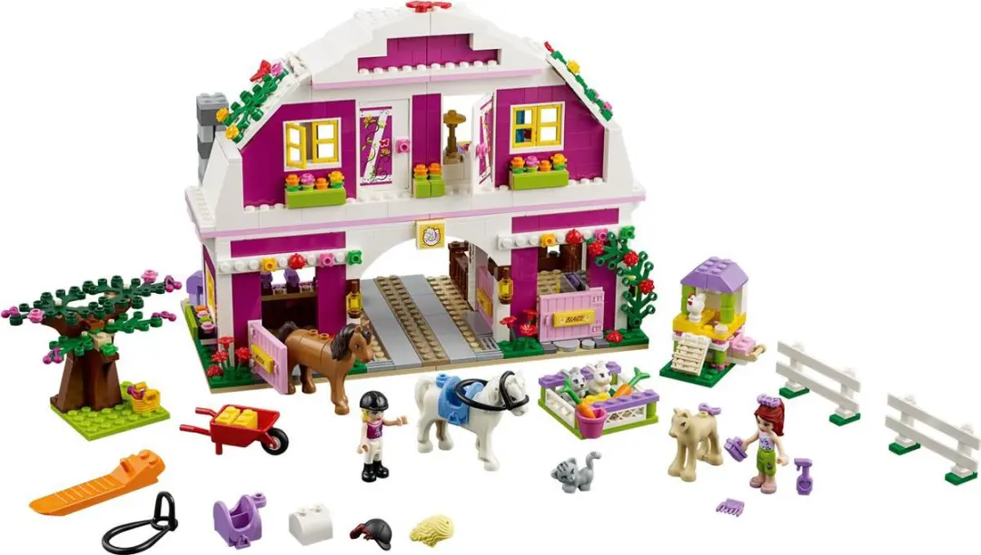 LEGO Sunshine Ranch - 721 Stenen - 2 Minifiguren - Paars