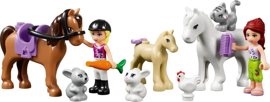 LEGO Sunshine Ranch - 721 Stenen - 2 Minifiguren - Paars