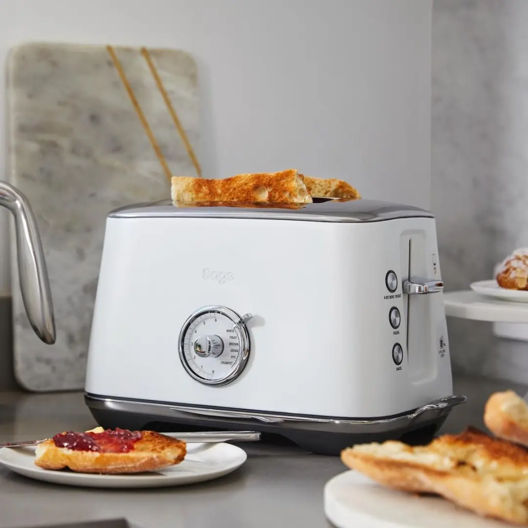 Sage the Toast Select Luxe STA735SST4EEU1 Broodrooster 2 Sneden 1000W - Wit