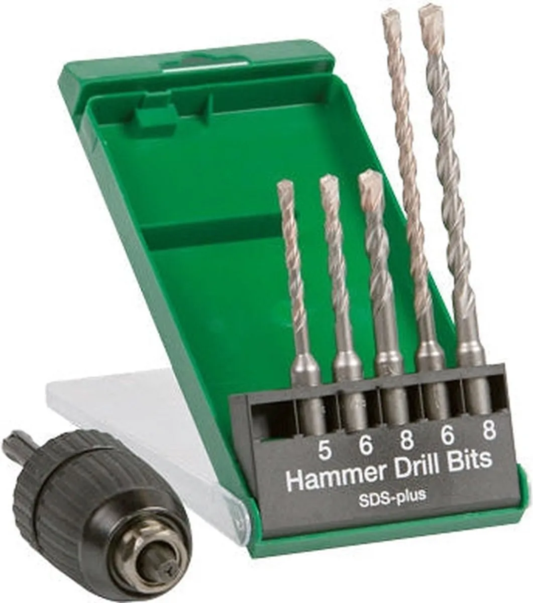 Hikoki SDS-plus Borenset 751030 - 6 Stuks