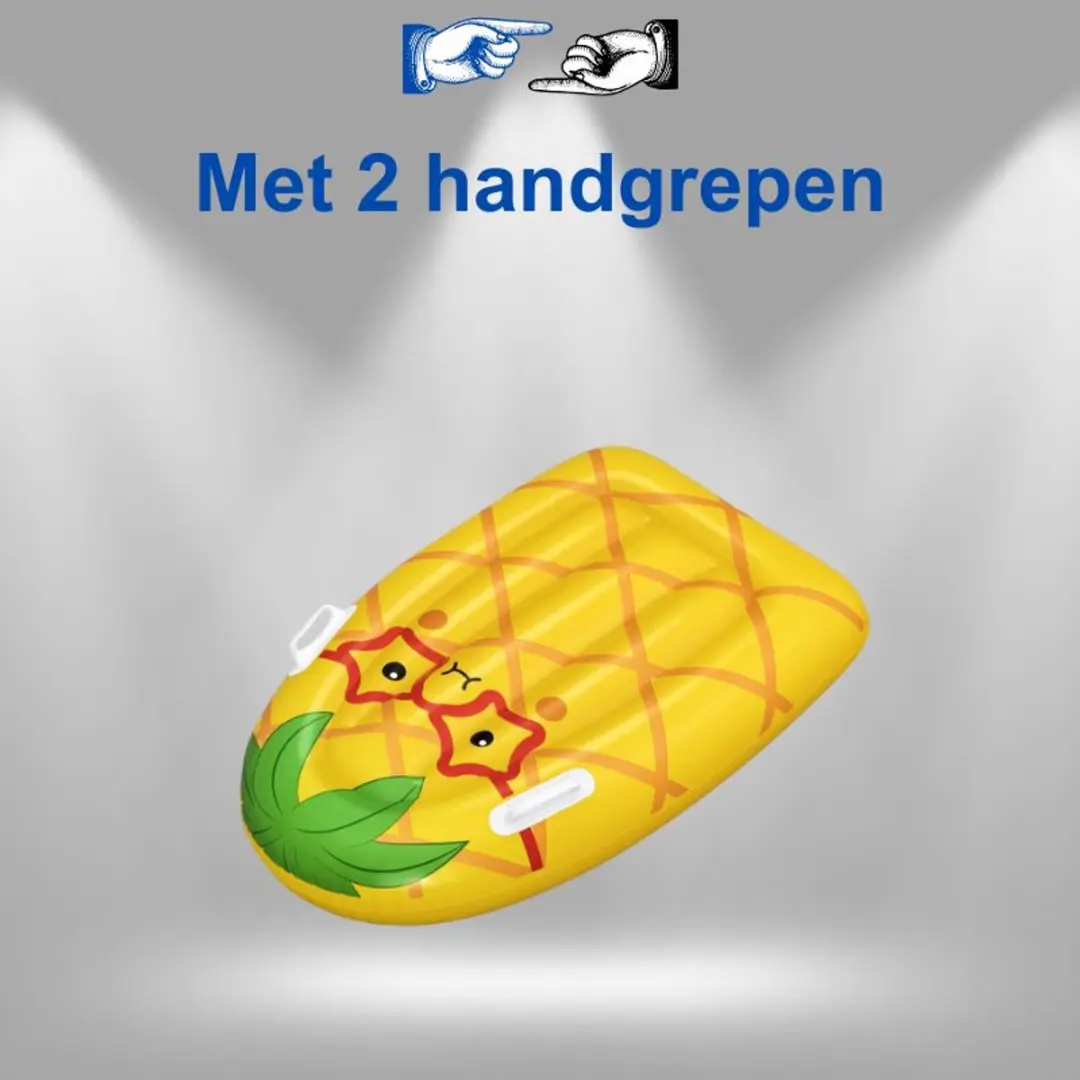 Bestway Opblaasbare Duikplank 42049 Ananas - 84x56cm Geel