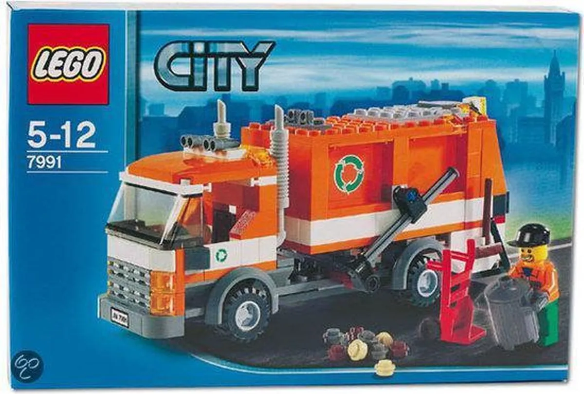LEGO City Vuilniswagen 7991