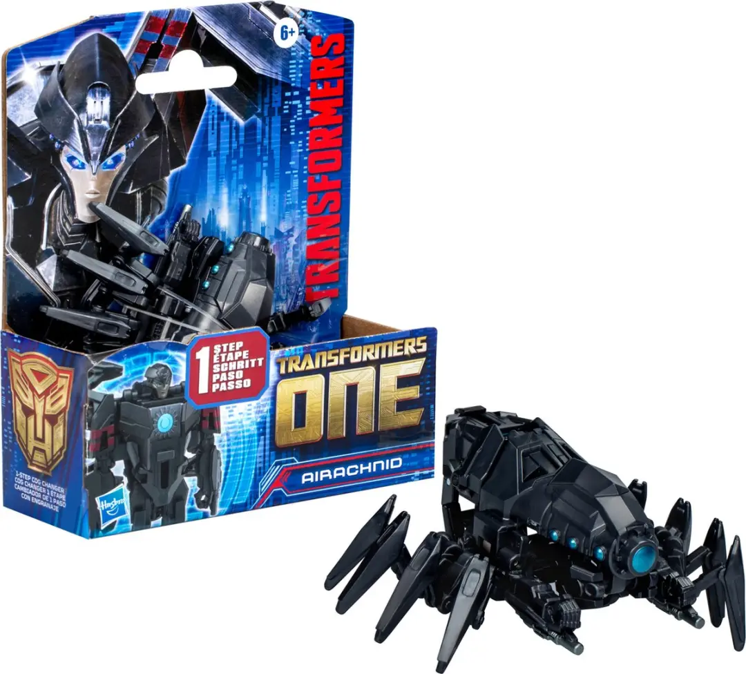 Transformers One Cog Changer Airachnid Actiefiguur - Grijs