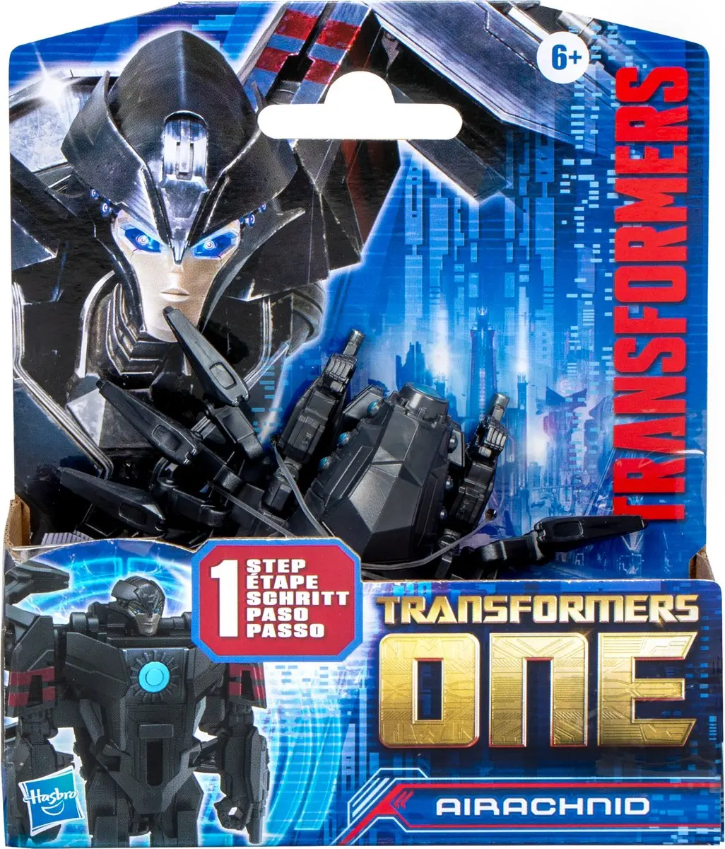 Transformers One Cog Changer Airachnid Actiefiguur - Grijs