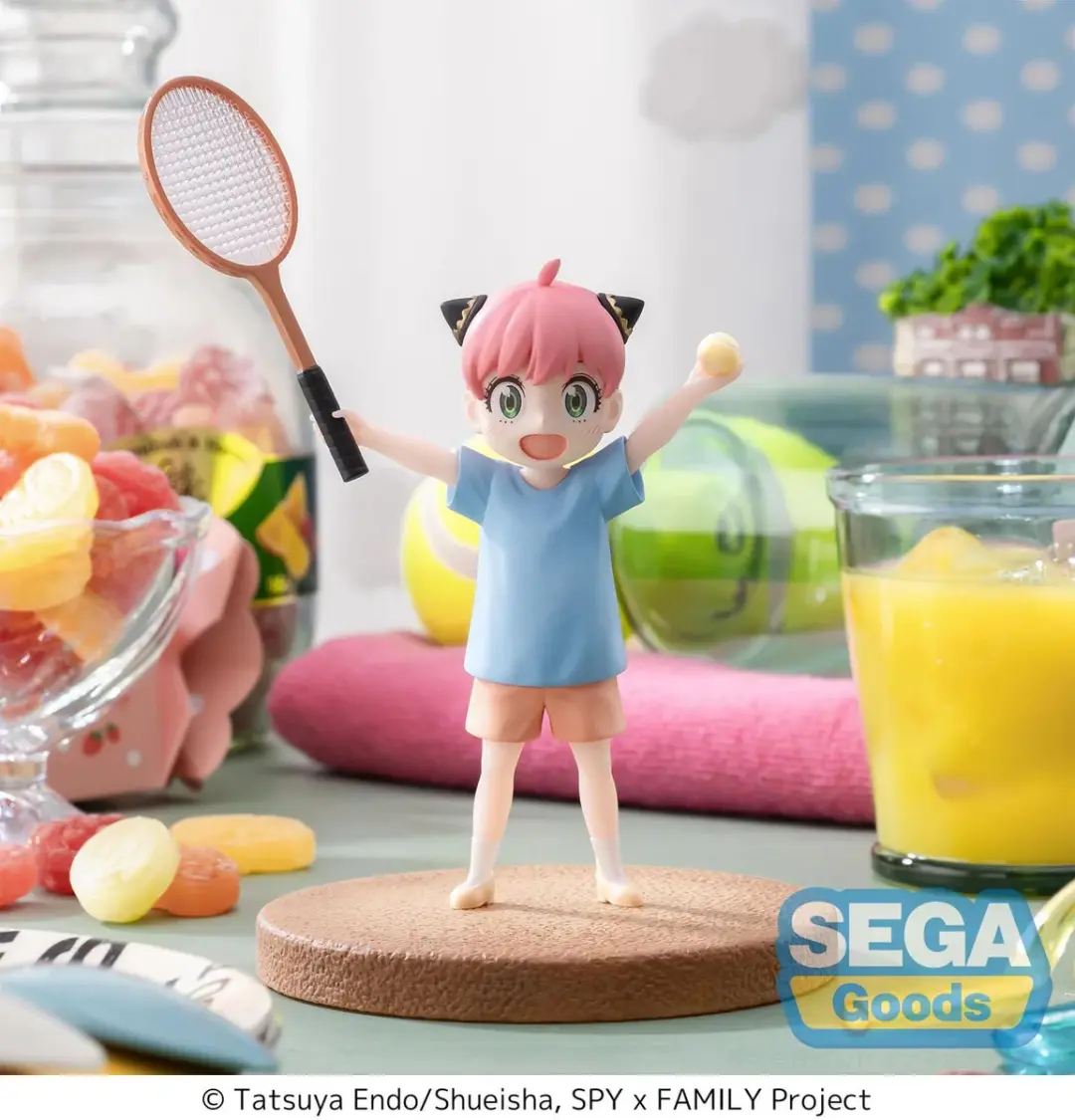 Sega Spy x Family Anya Forger Tennis Ver. Luminasta Figure - afbeelding 6 van 6