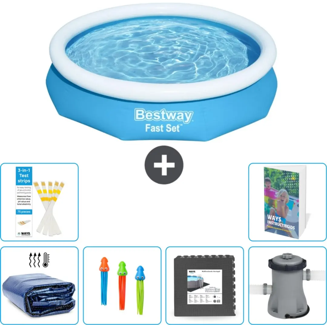 Bestway Fast Set Zwembad 305x66cm