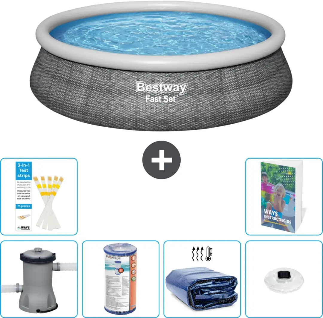 Bestway Fast Set Zwembad 457cm