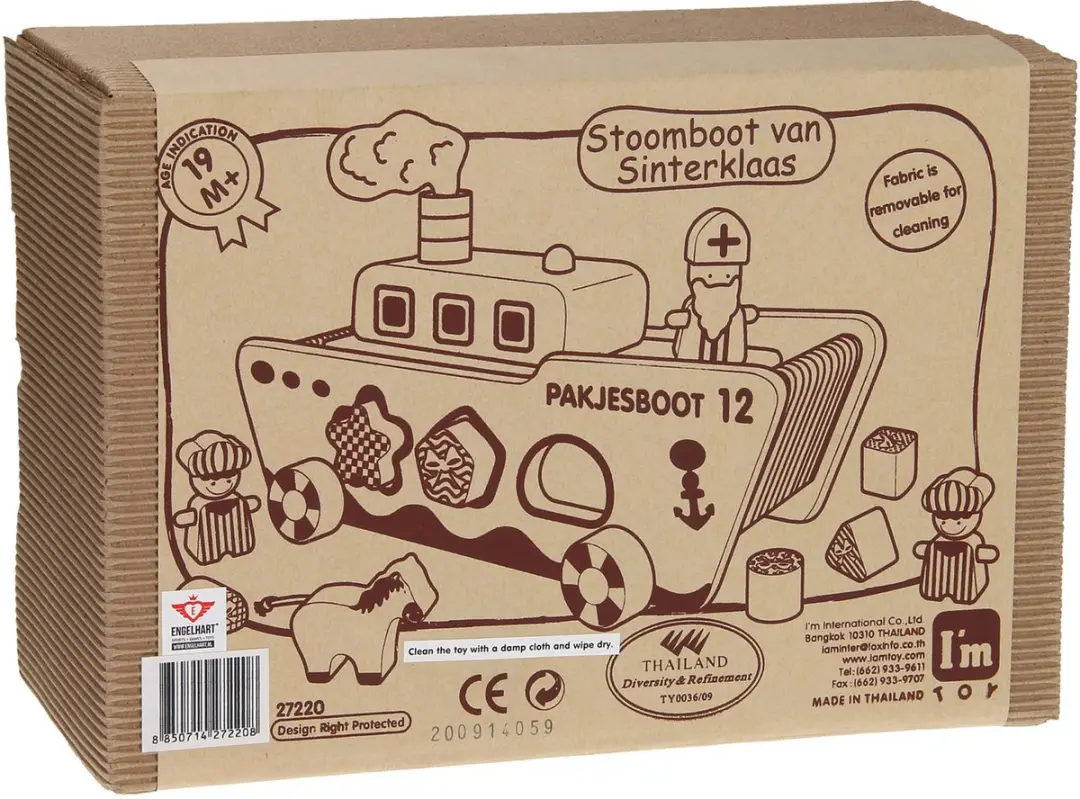IM Toy Sinterklaasboot IM27220 - Multicolor