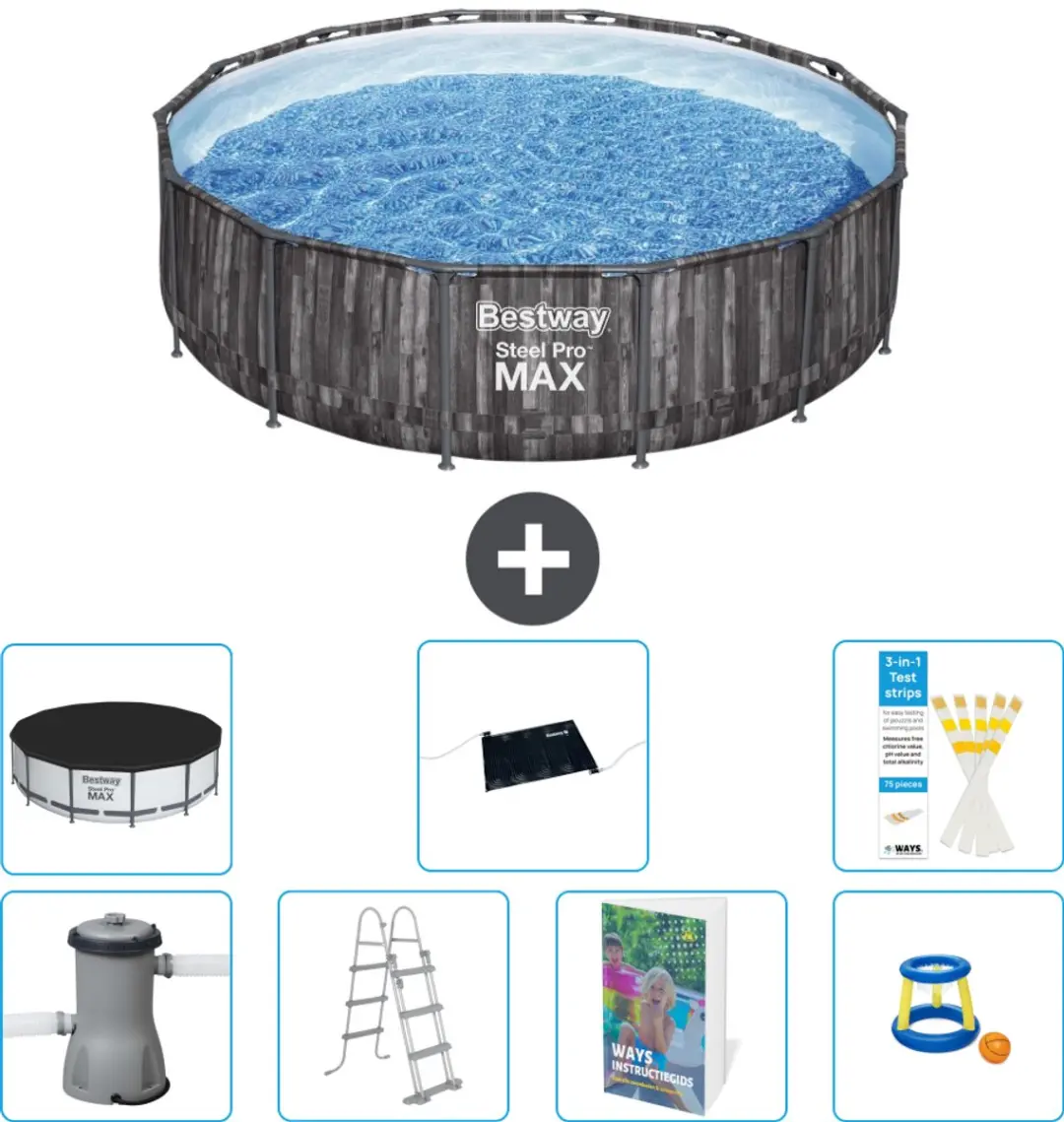 Bestway Steel Pro MAX Zwembad 427cm