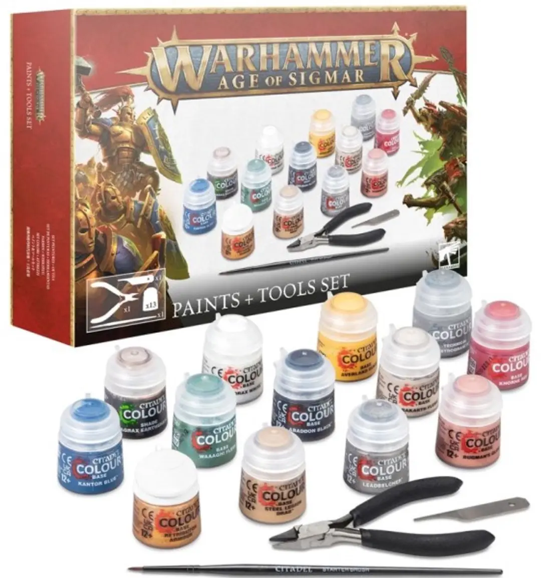 Games Workshop Warhammer Age of Sigmar Paint Tools Set 80-17