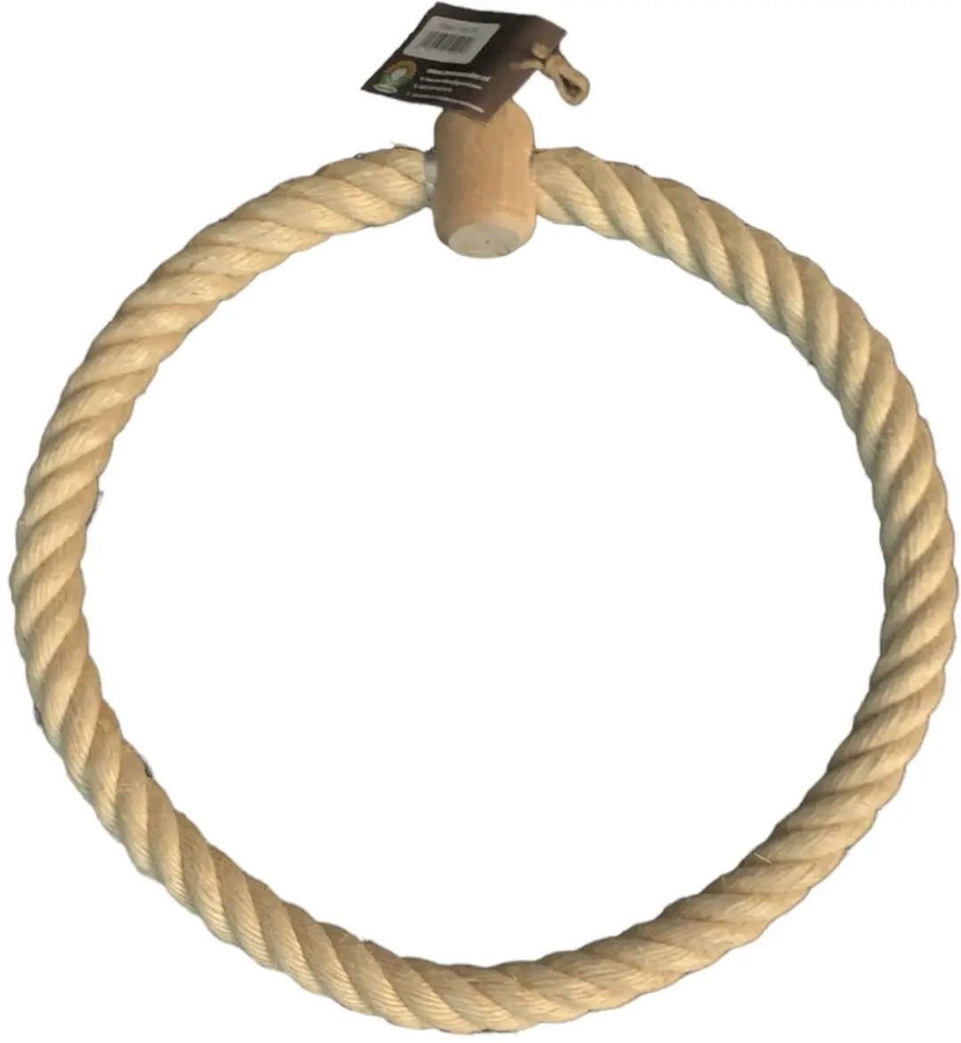 Home en Dier Sisal Ring voor Vogels - Naturel