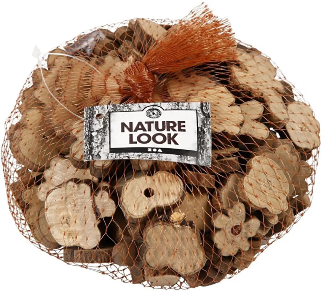 Creativ Company Hout Mix Figuren 230 Stuks - Blank