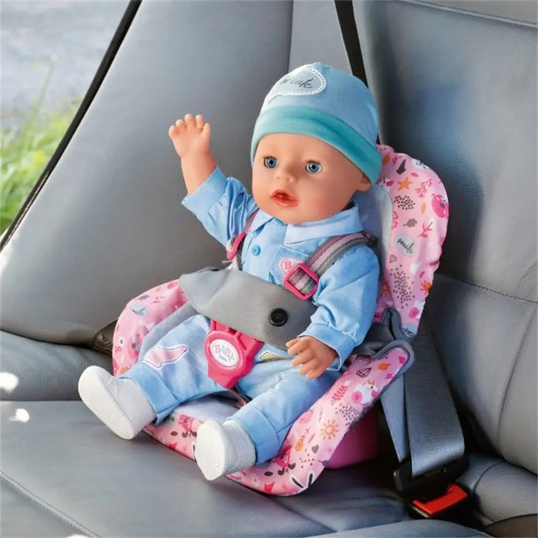 Baby Born Autostoel Poppenvervoersmiddel 832431 - Roze