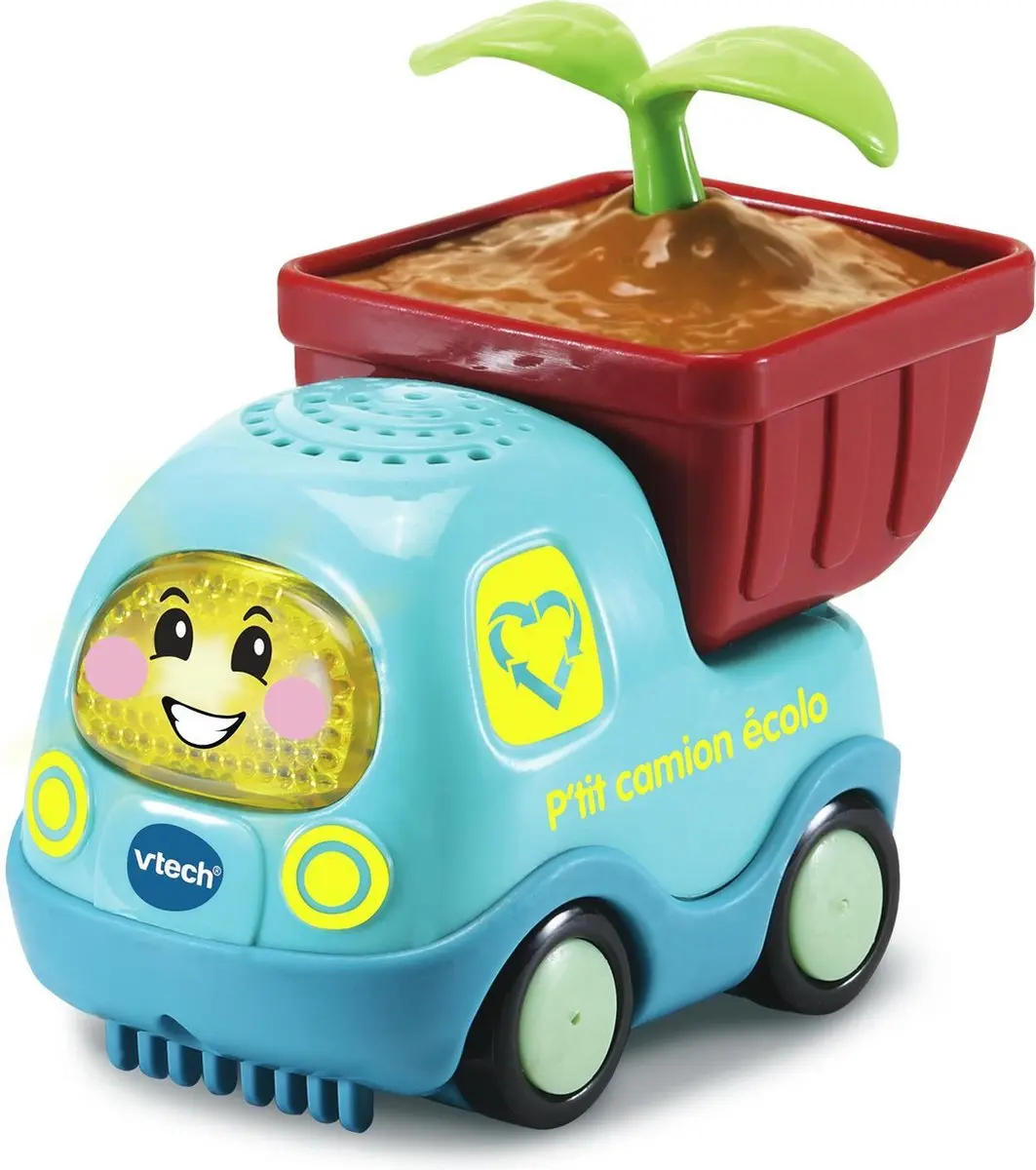 Vtech Tut Tut Bolides Ecolo Trio Box - Brandweer/Vuilniswagen/Vrachtwagen - 6x AAA