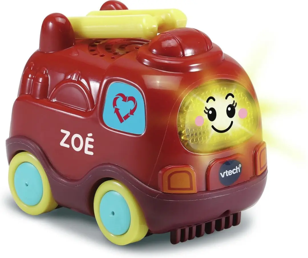 Vtech Tut Tut Bolides Ecolo Trio Box - Brandweer/Vuilniswagen/Vrachtwagen - 6x AAA