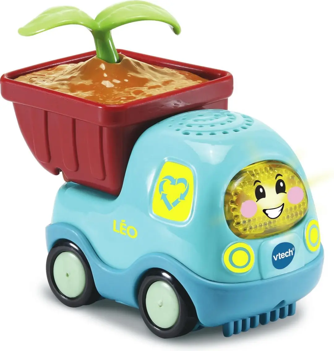 Vtech Tut Tut Bolides Ecolo Trio Box - Brandweer/Vuilniswagen/Vrachtwagen - 6x AAA