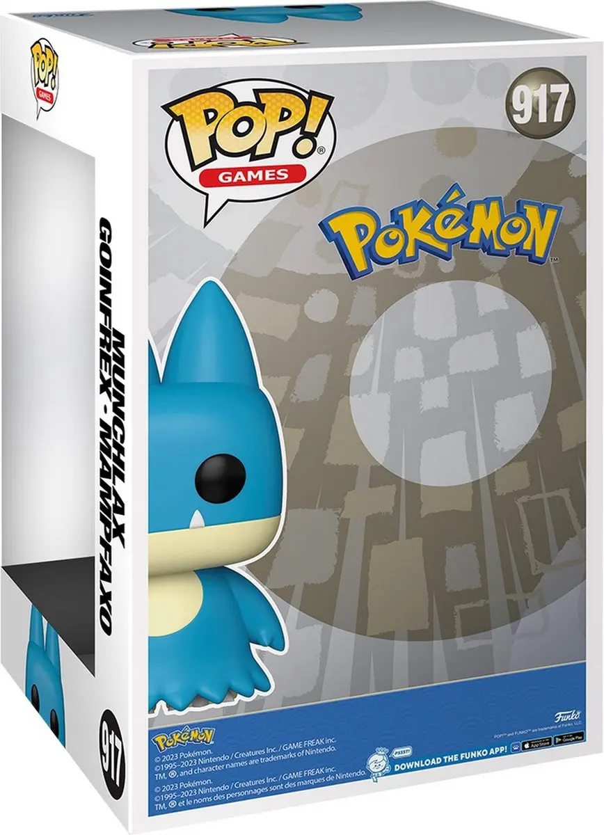 Funko Pop Jumbo Pokémon Munchlax - Multi