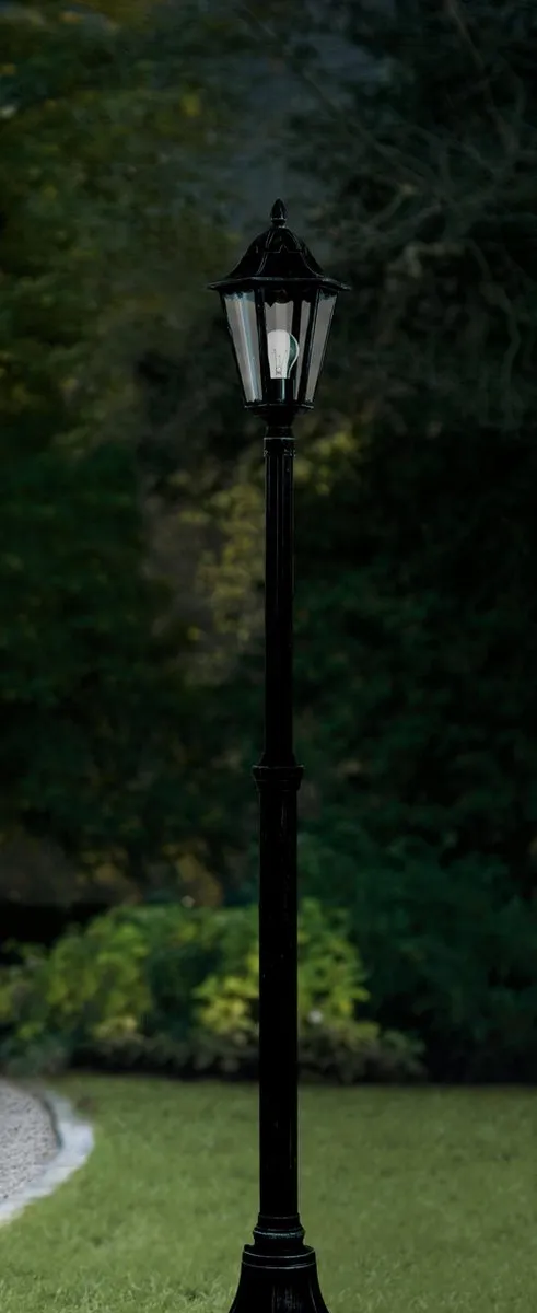 Eglo Navedo Sokkellamp Buiten E27 - 200cm - Zwart - afbeelding 6 van 6