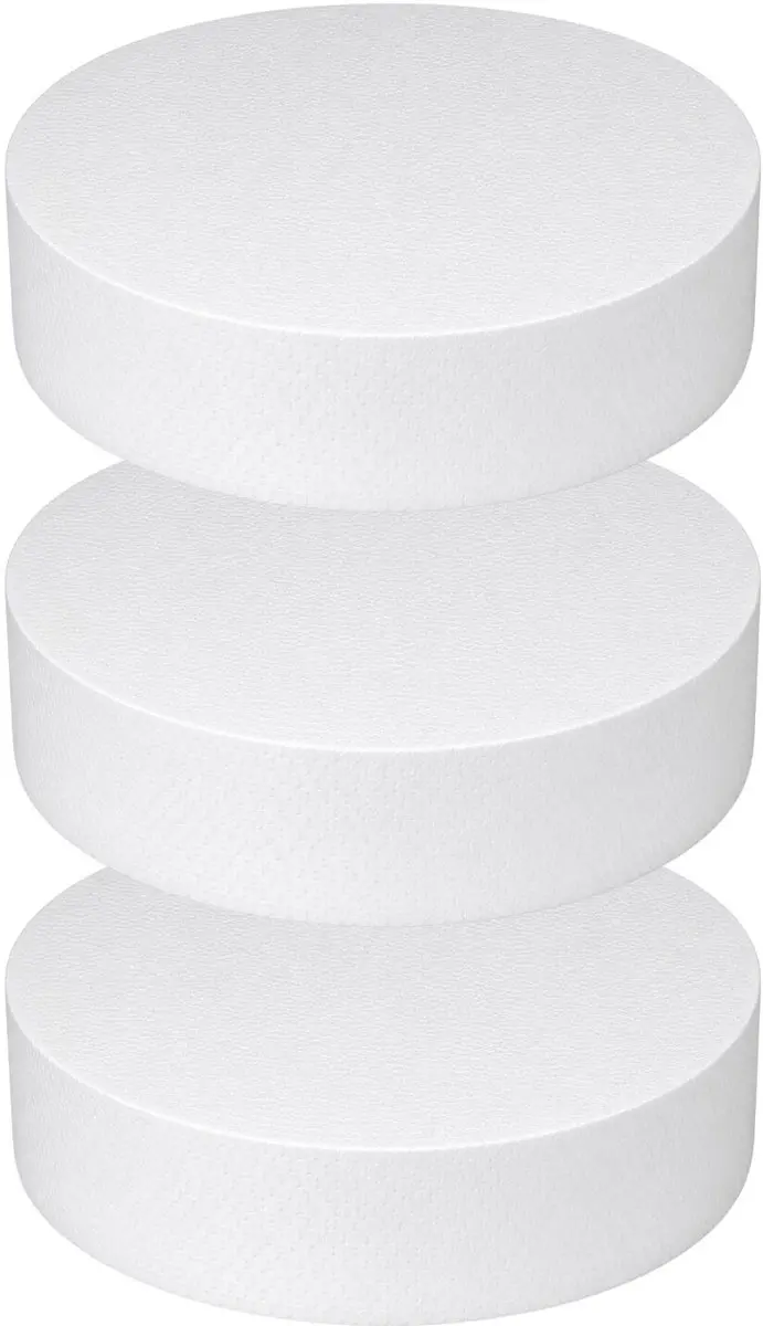 Bellatio Design Piepschuim Cirkels D25 x 4cm