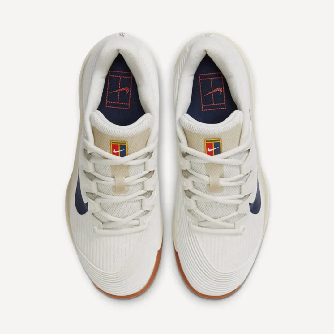 Nike Zoom Vapor 12 HC Tennisschoenen 48.5 - Wit/Binair Blauw