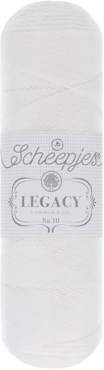 Scheepjes Legacy Katoen 009 Wit