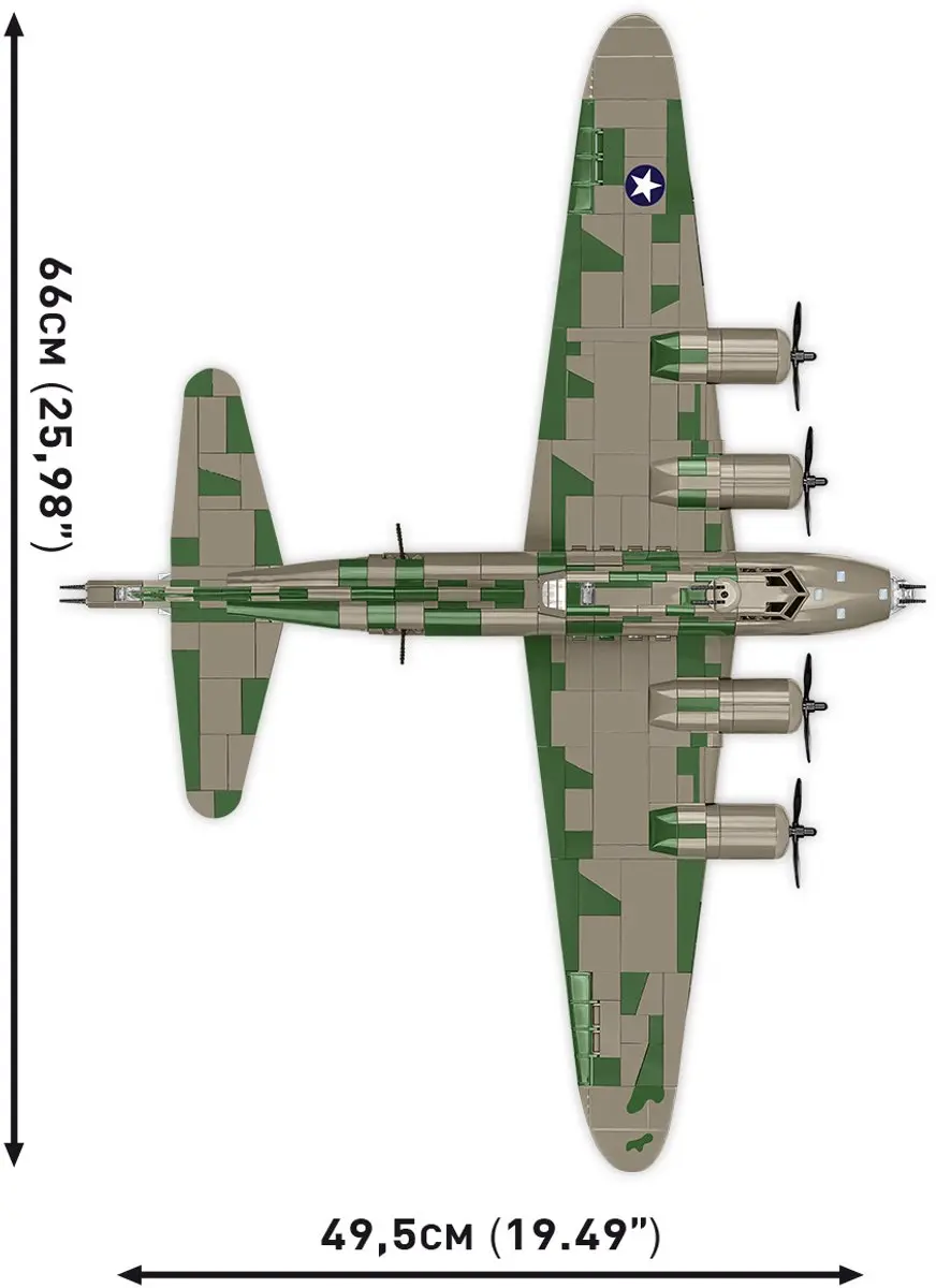 Cobi 5749 Flying Fortress Memphis Belle - 1376 Stukken