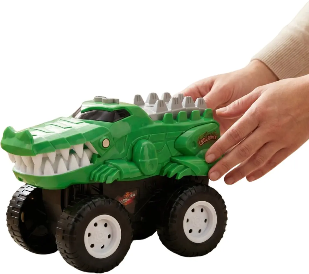 Eddy Toys Krokodil Auto Licht & Geluid