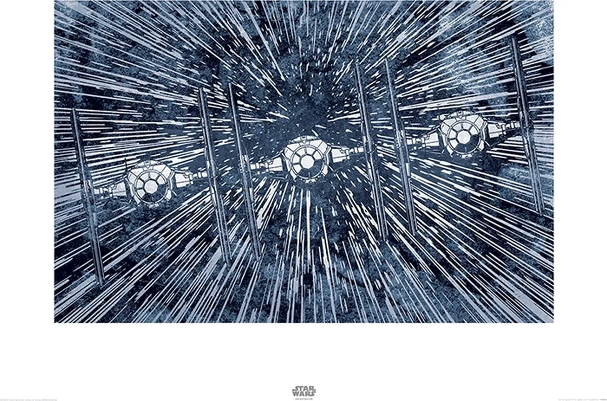 Star Wars Episode VII TIE Fighter Poster 60x80cm