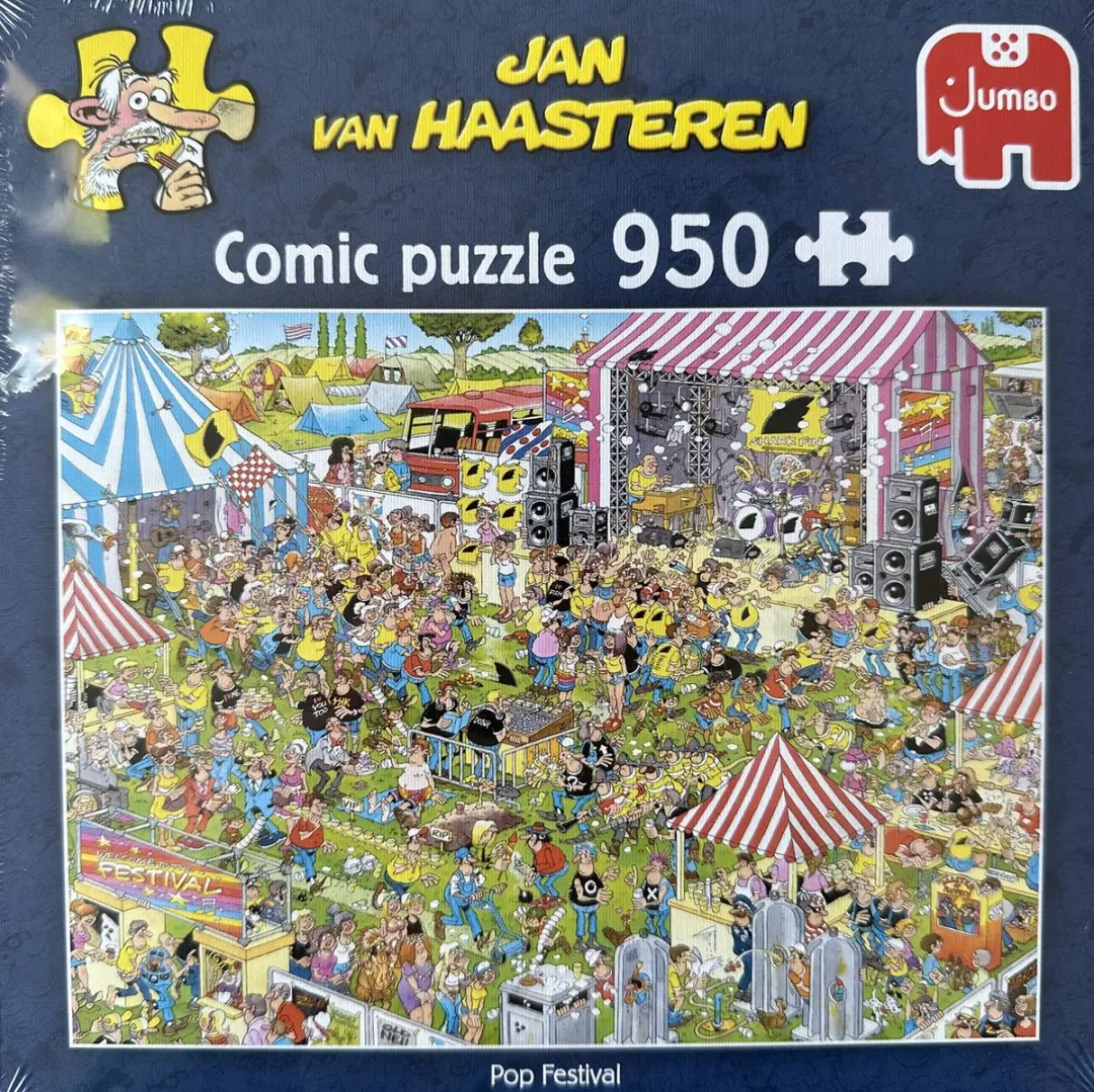 Jumbo Jan van Haasteren Pop Festival Puzzle