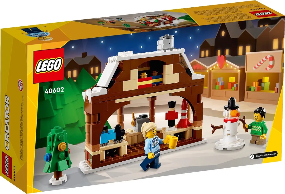 LEGO Creator Winterse Marktkraam 40602 - 271 Stukken