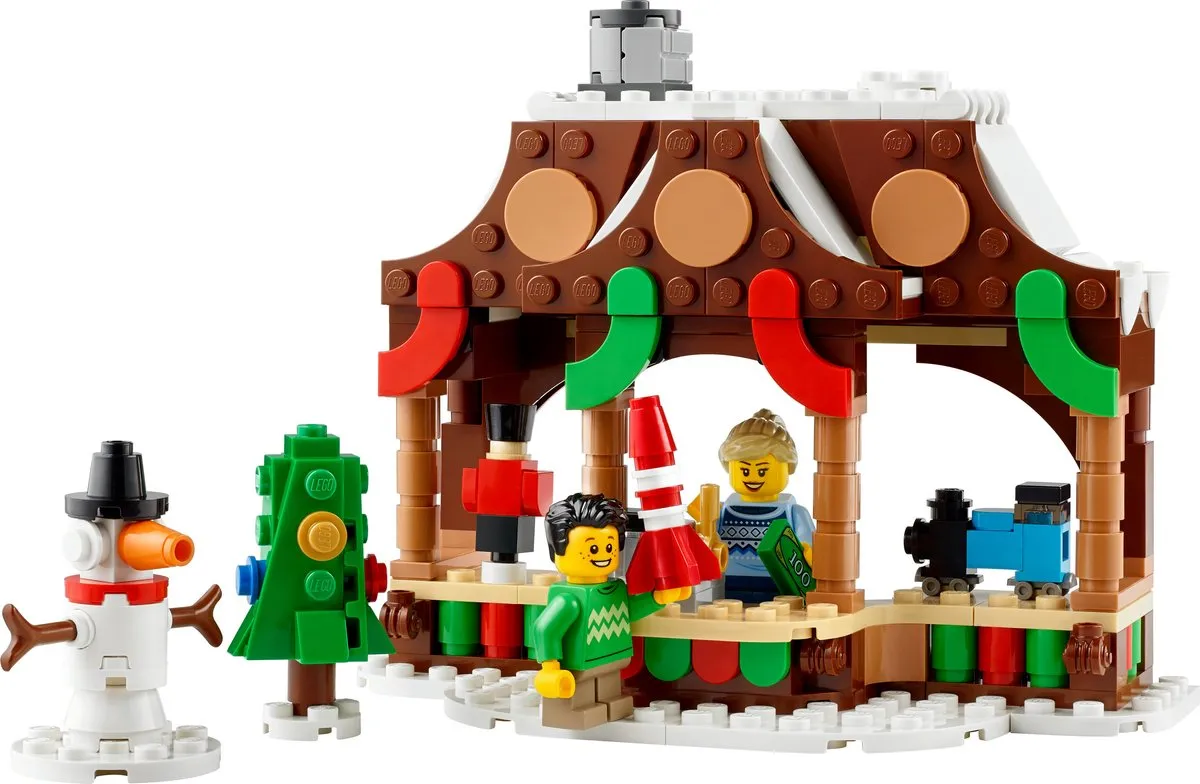 LEGO Creator Winterse Marktkraam 40602 - 271 Stukken