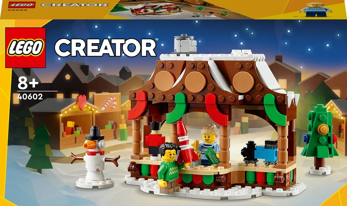 LEGO Creator Winterse Marktkraam 40602 - 271 Stukken - afbeelding 6 van 6