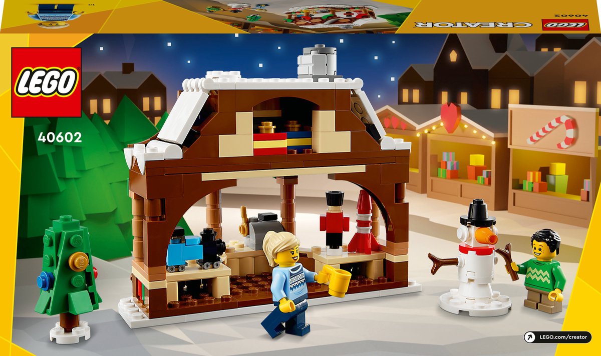 LEGO - Creator - Winterse Marktkraam - 40602