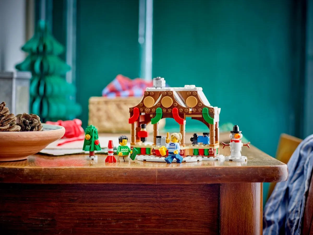 LEGO Creator Winterse Marktkraam 40602 - 271 Stukken