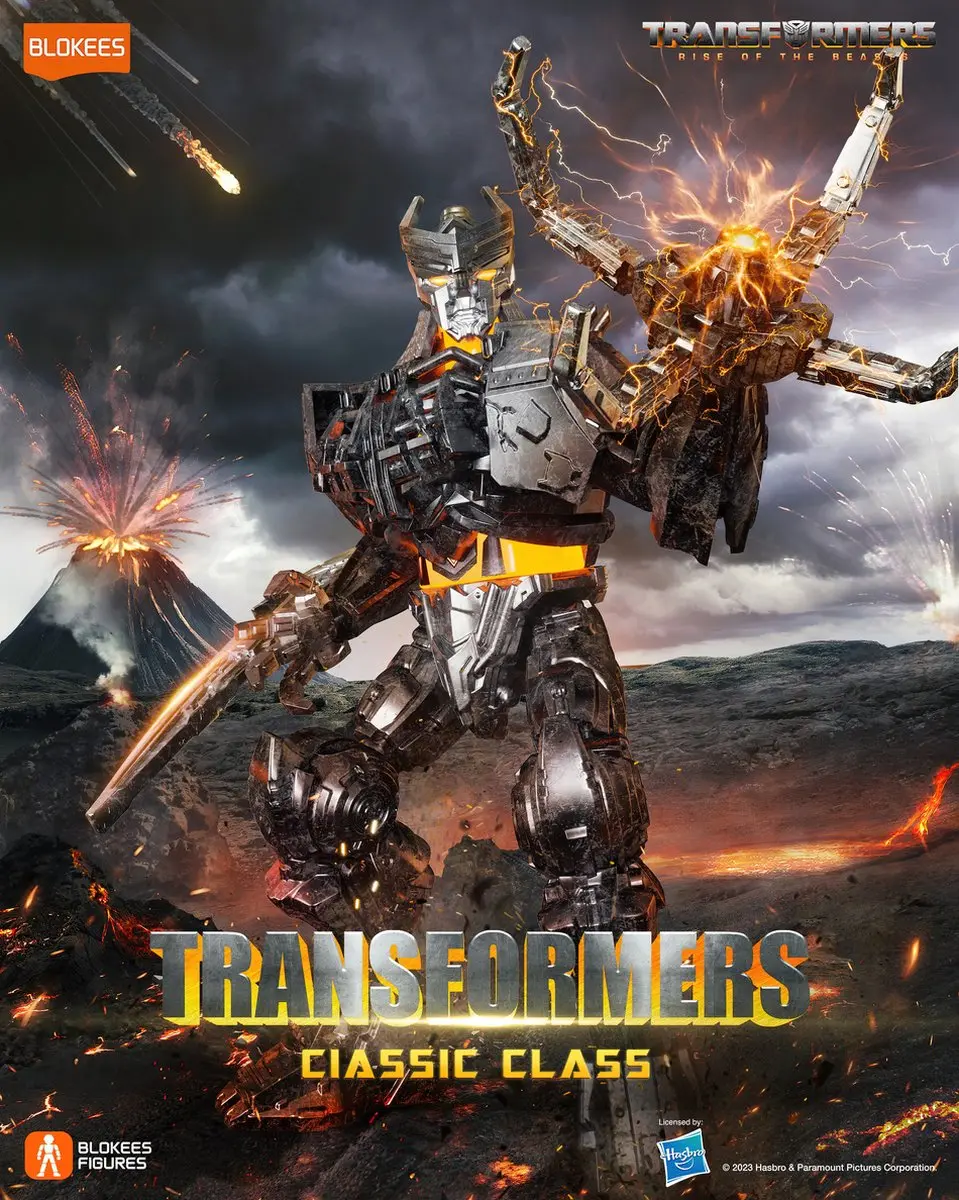 Transformers Blokees Scourge Action Figure 13cm - Inclusief Displaybox
