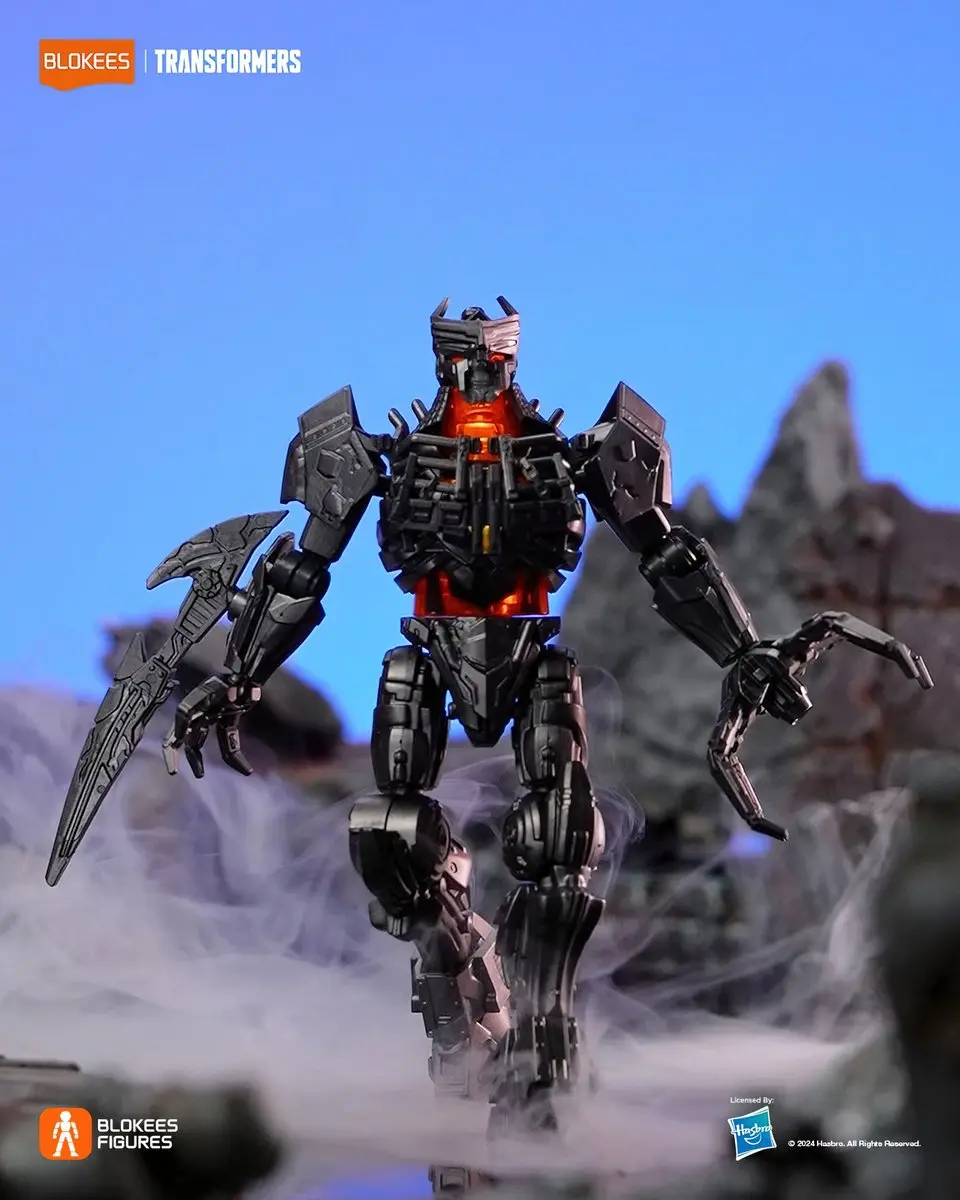 Transformers Blokees Scourge Action Figure 13cm - Inclusief Displaybox