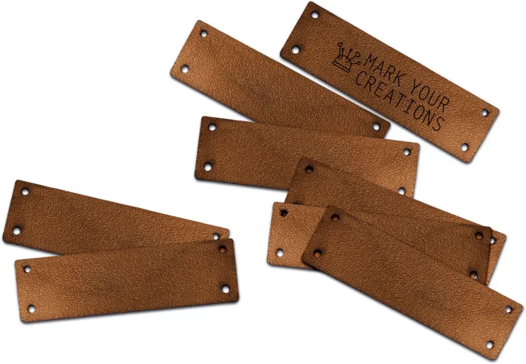 Colop Craft Labeler Natuurlijk Leer Set - 5 Stuks