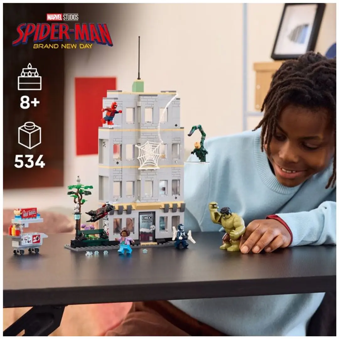 LEGO Marvel Spider-Man vs. Hulk 76350 - 534 Stukken - 6 Minifiguren