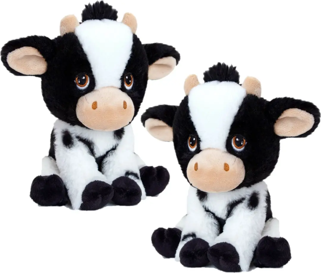 Keel Toys Pluche Koe 18cm