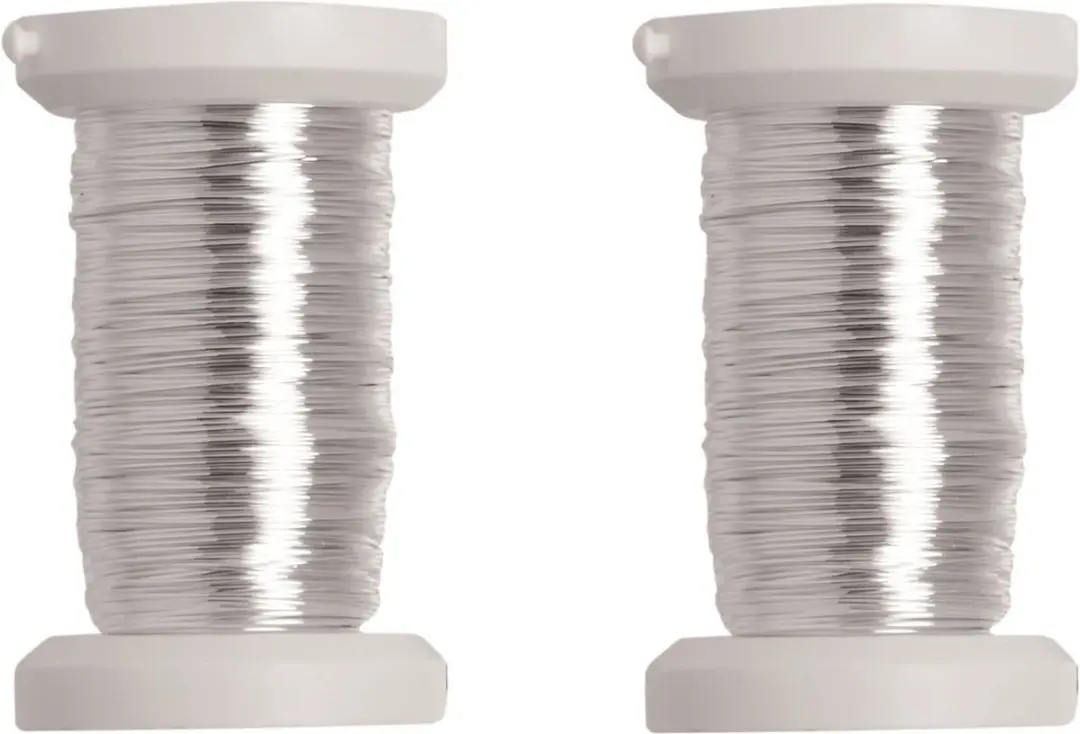 Glorex Hobby Binddraad Zilver 0,4mm - 4x40m