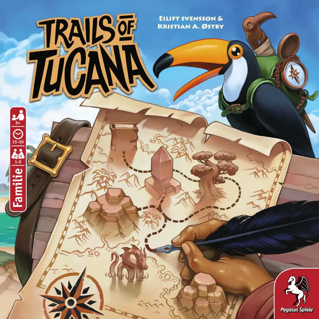Pegasus Spiele Trails of Tucana Kaartspel - 1-8 Spelers