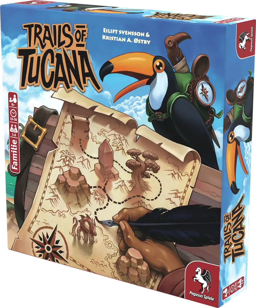 Pegasus Spiele Trails of Tucana Kaartspel - 1-8 Spelers