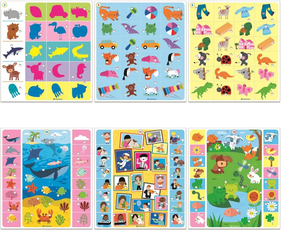 Clementoni Education 56075 Interactieve Quiz - 3-5 jaar - Multicolor