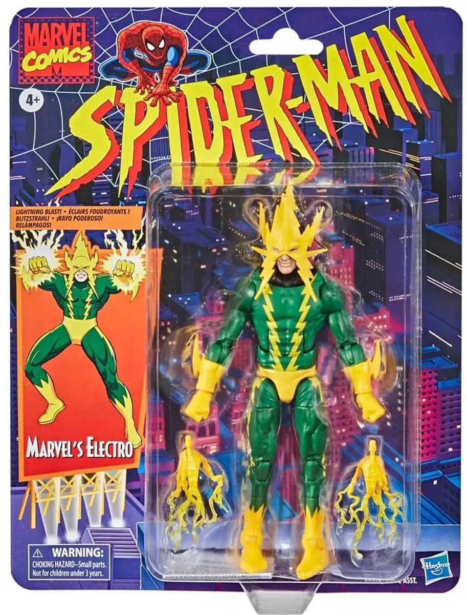 Hasbro Spider-Man Marvel Legends Electro Action Figure 15cm