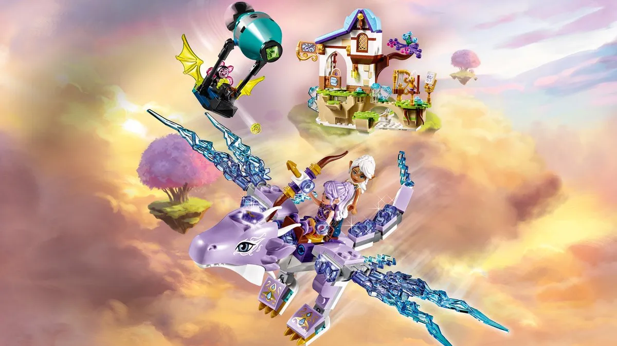 LEGO Elves Aira en Lied van de Winddraak 41193 - 451 Stukken